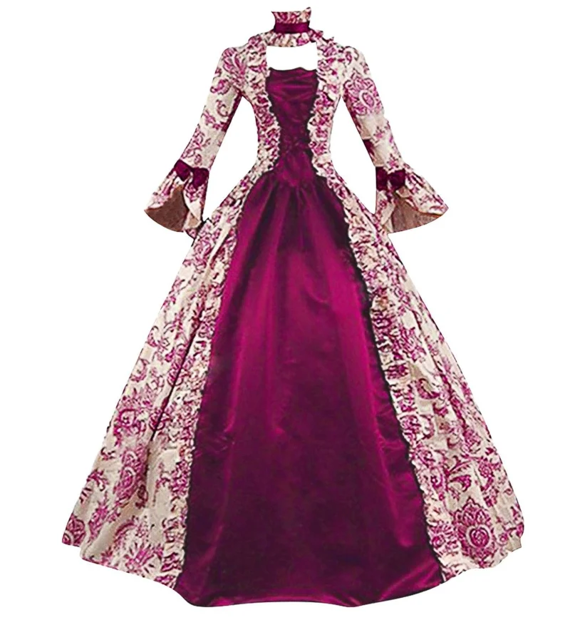 Medieval Renaissance Dress Women - Plus Size Women Medieval Marie Antoinette