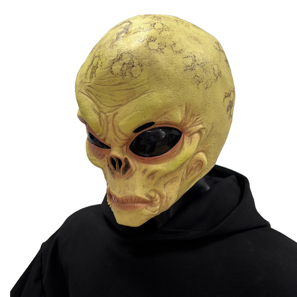 Realistic UFO Alien Skull Mask - Latex Alien Mask Realistic recension och pris