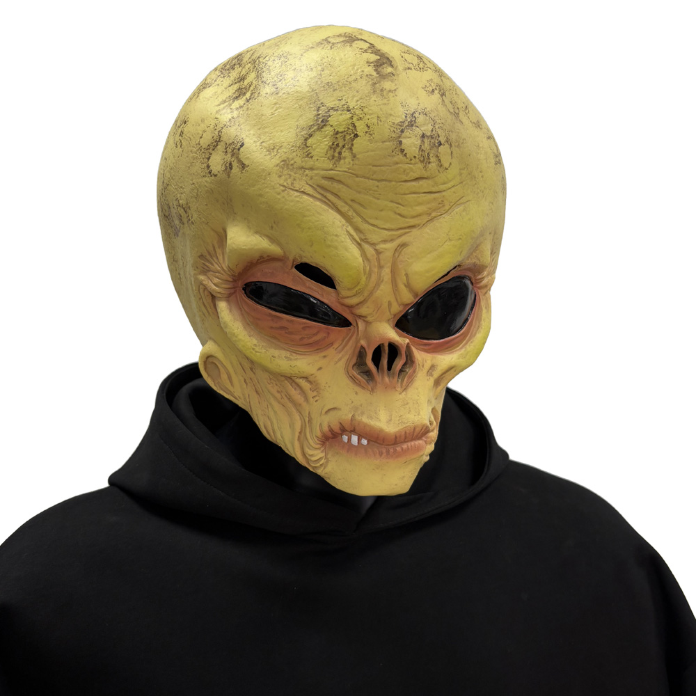 Realistic UFO Alien Skull Mask - Latex Alien Mask Realistic recension och pris