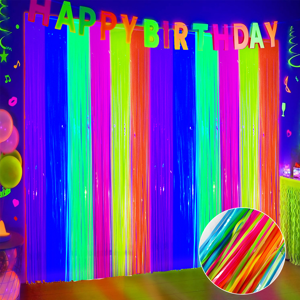 Multi-Color Glow in the Dark F - Glow In The Dark Party Glasses recension och pris