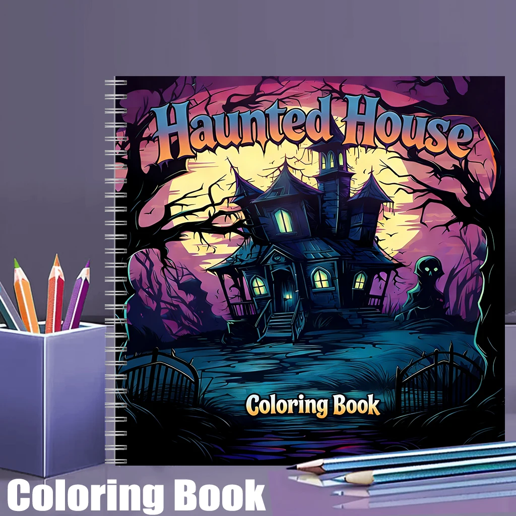 Haunted House Coloring Book fo - Party Supplies recension och pris