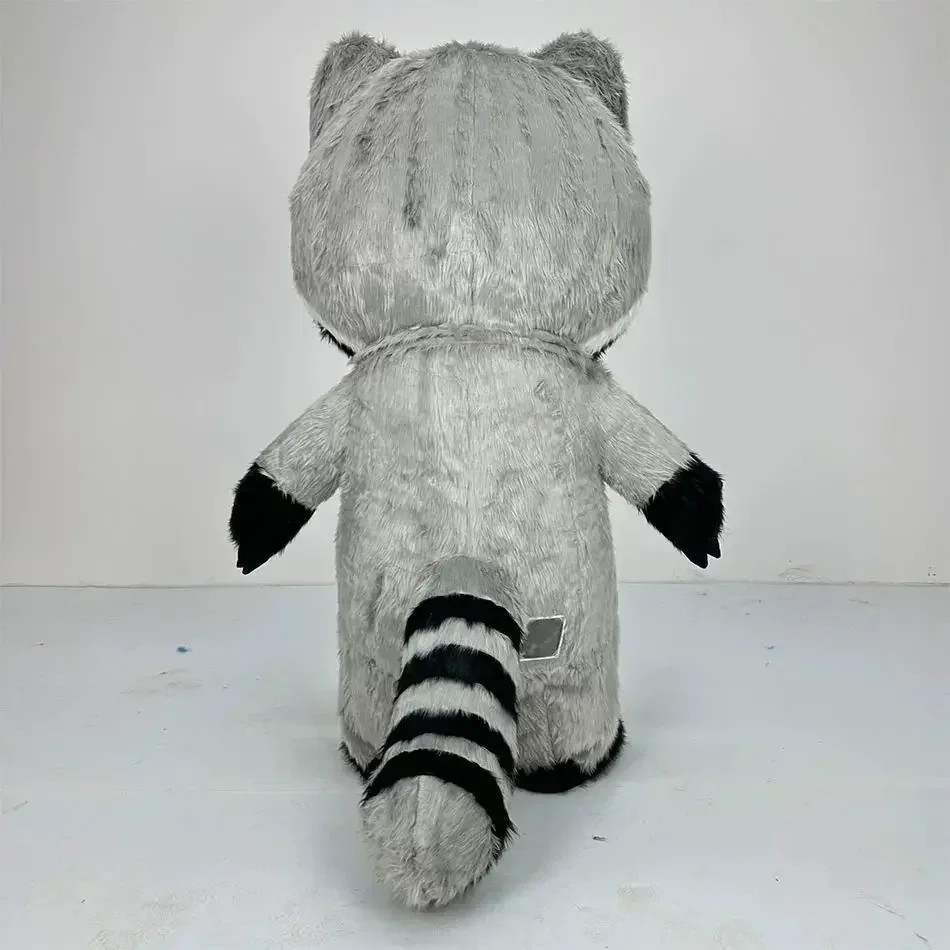 Grey Plush Inflatable Raccoon  - Costumes recension och pris