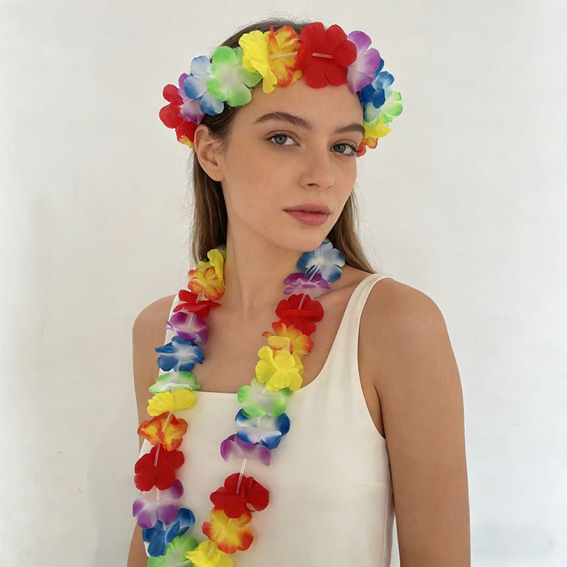 105cm Hawaiian Flower Leis Gar - Glow In The Dark Party Glasses recension och pris