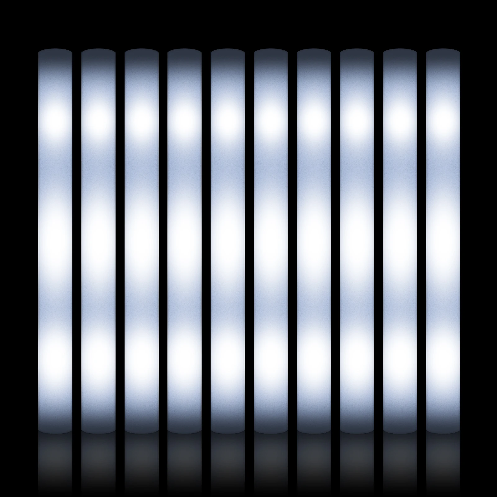 Customized LED Glow Sticks Lig - Flashing Led Foam Sticks Party recension och pris